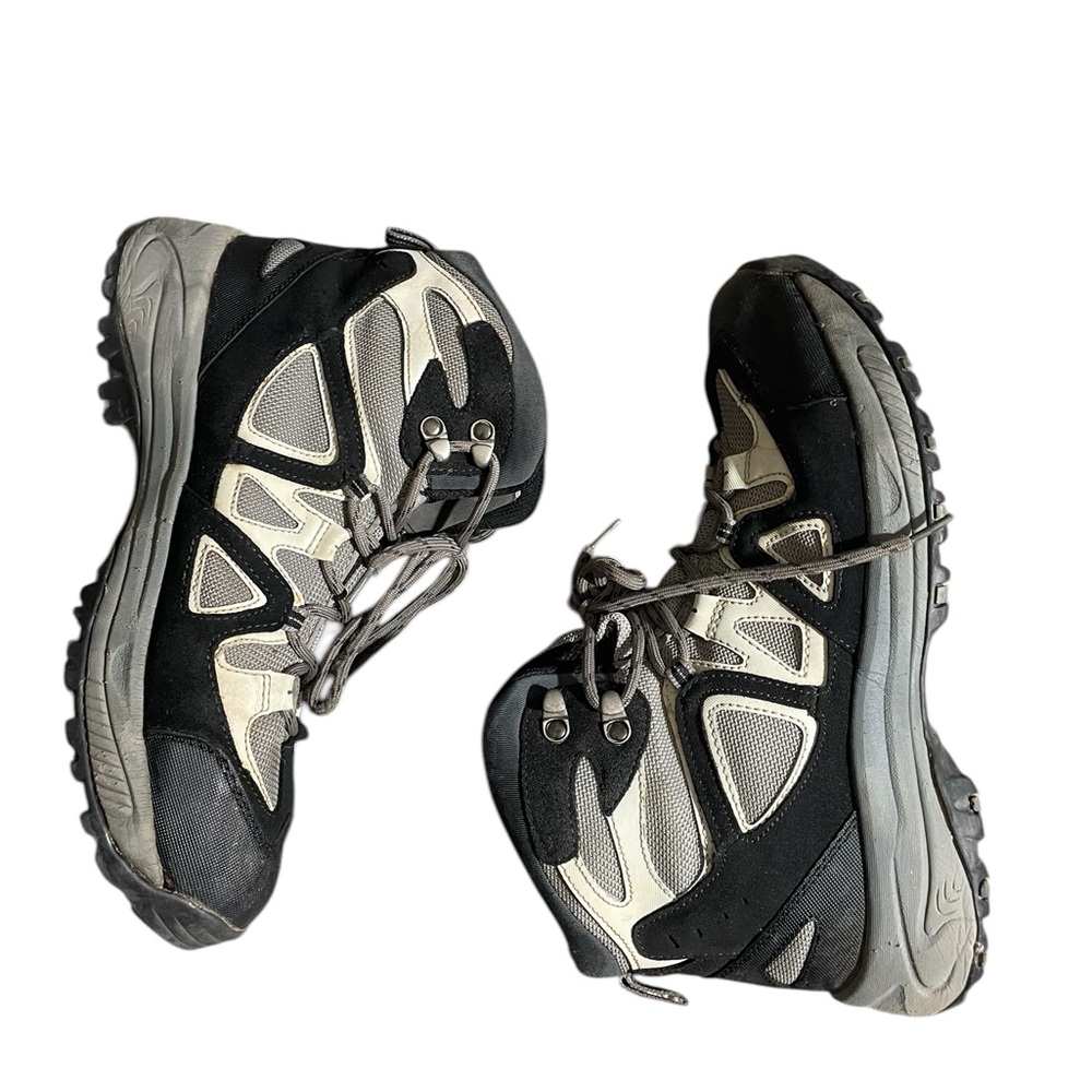 A4 Ozark Trail Men’s 11 Lucky Black and Gray Hiking Boots